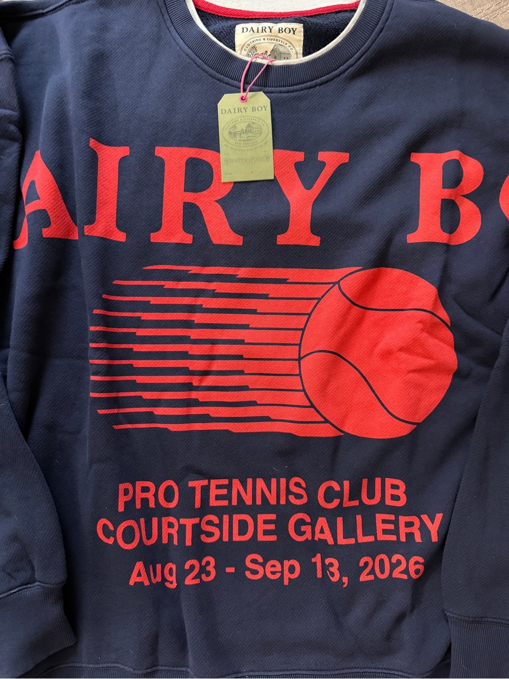Dairy Boy Home Slam Crewneck XL